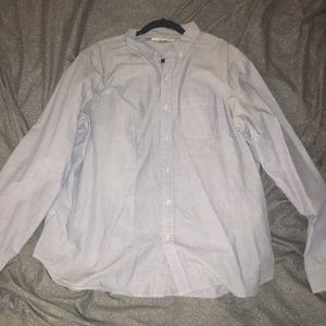 Old Navy Light Blue Classic Shirt (XXL)